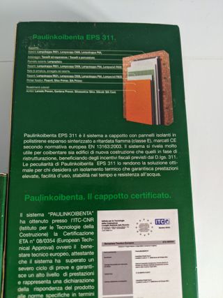 Campioni Cappotto Termico Paulin Koibenta