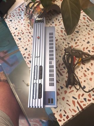 PlayStation 2 Aqua blue fat Edición Limitada 