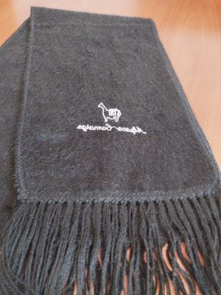 Bufanda Negra Corte Inglés