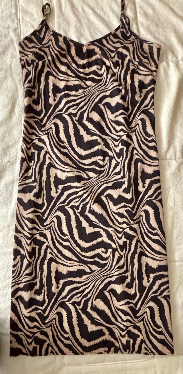 Vestido Animal Print Tirantes