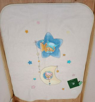 Manta de bebe para cuna