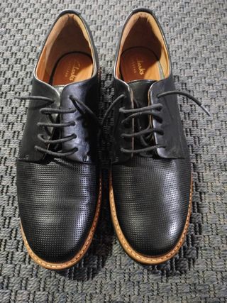 Zapatos Clarks Negros