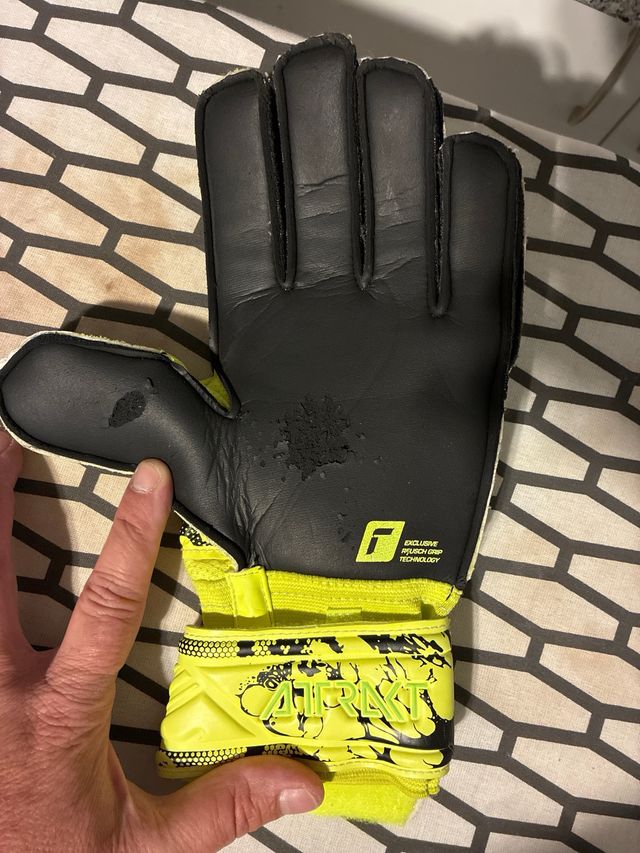 Guantes de portero Reusch talla 9