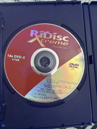 DVD Infantil Español RiDisc