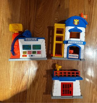 Lote juguetes de Policía