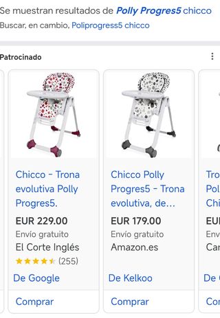 Trona Chicco Polly Progress 5