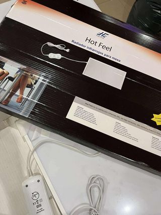 Radiador infrarrojo Hot Feel para mesa
