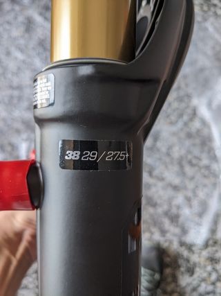 Fox 38 Kashima 180mm 29er