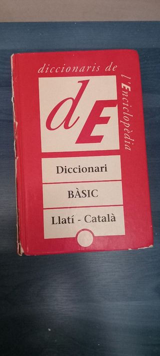 Diccionario Basic catala llati