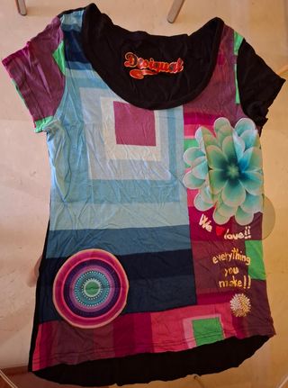 Camiseta Mujer Talla L Animal Print