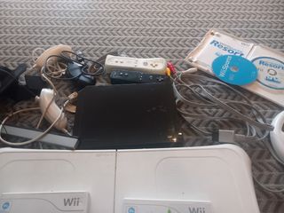 Lote Wii: Consola, Volantes, balance  y Juegos