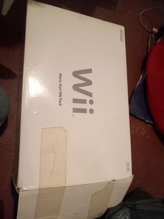 Lote Wii: Consola, Volantes, balance  y Juegos