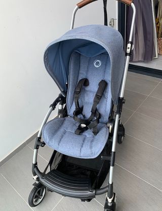 Bugaboo Bee 5 Silla de Paseo azul melange