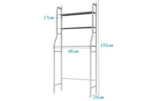 Scaffale Lavatrice Mobile sopra lavatrice bagno