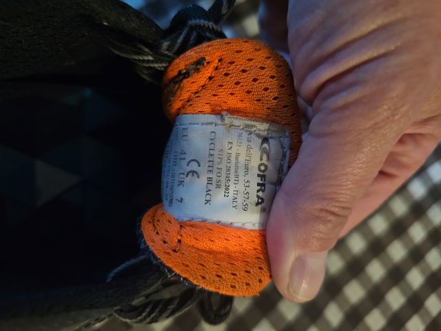 Botas de trabajo hombre grises y naranjas