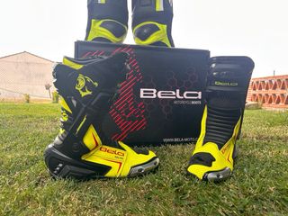 Equipación completa moto (mono, botas y guantes)