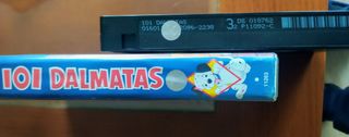 Película VHS 101 Dálmatas Disney Original