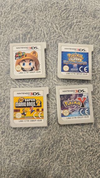Juegos Nintendo 3DS: Mario y Pokémon