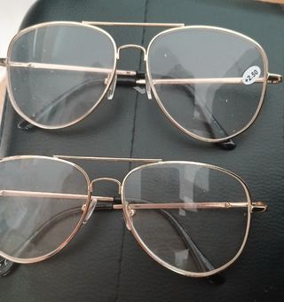 Gafas de lectura aviador +2.50 nuevas