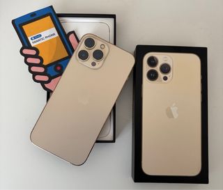 iPhone 13 Pro Max 128GB Oro como nuevo