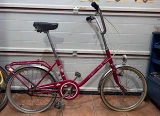 Bicicleta BH Clásica Plegable Roja