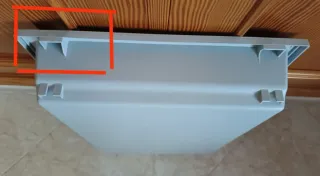 Cajón PVC Cocina para mueble de 40cm Gris.