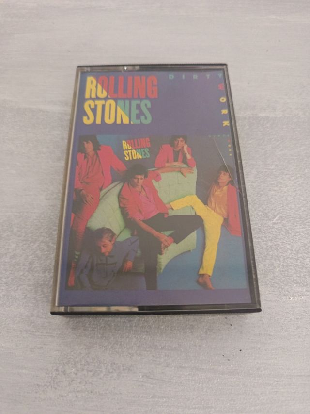 Cinta Casete Rolling Stones Dirty Work