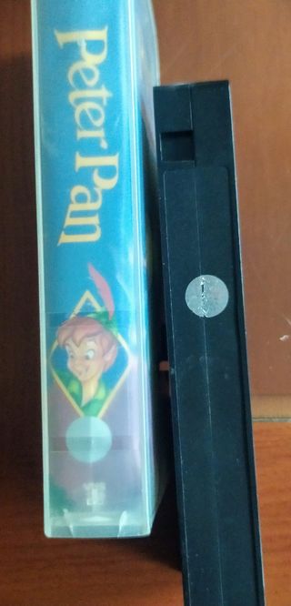 Película VHS Peter Pan Walt Disney Los Clásicos
