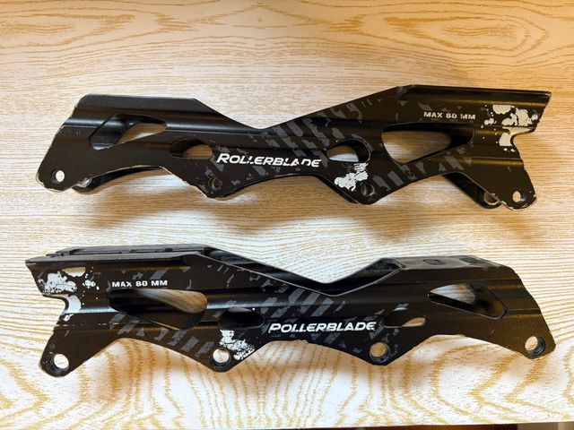 Guías / frames/ chasis Rollerblade 80mm