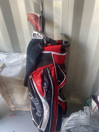 Palos de golf zurdos con bolsa