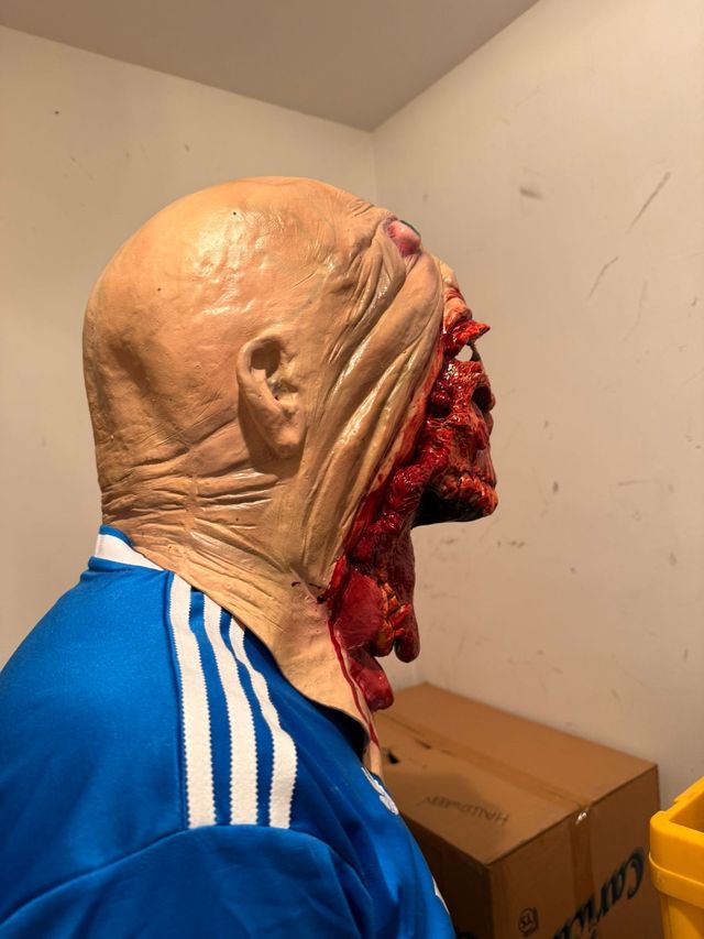 Máscara Halloween Terror Calavera Sangrienta