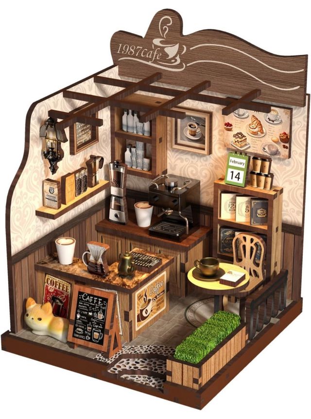 BATTREVO Minicafetería para montar DIY