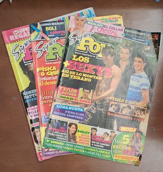 Lote 3 Revistas Superpop