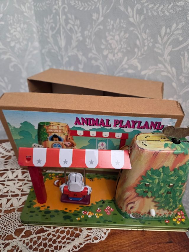 Juguete de hojalata Animal Playland