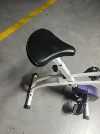 Bicicleta estática plegable