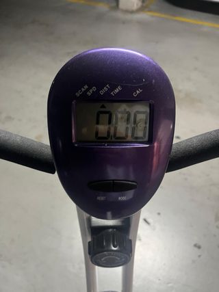 Bicicleta estática plegable