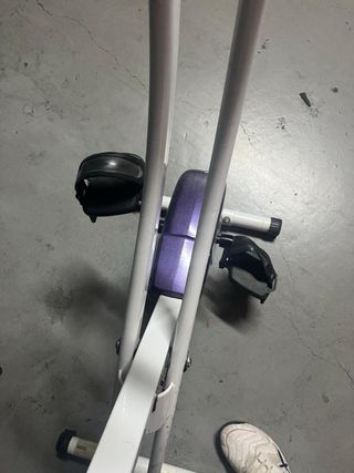 Bicicleta estática plegable