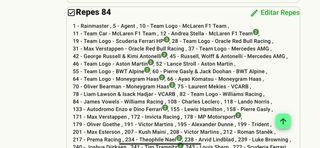 Cromos Topps F1 2025