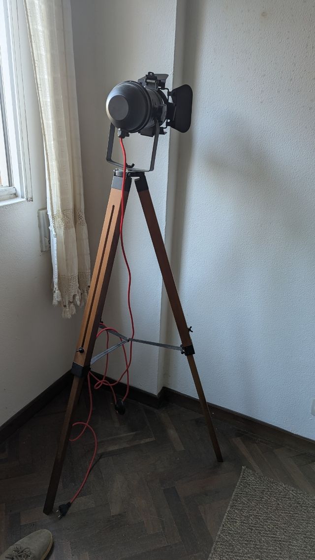 Foco de estudio vintage