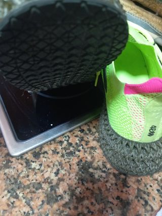 Tenis Adidas Running Verde y Rosa