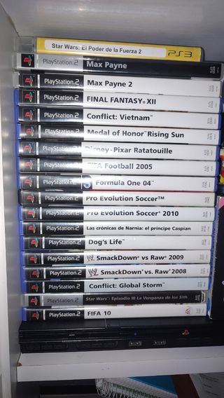 Consola Sony PlayStation 2 PS2 Negra