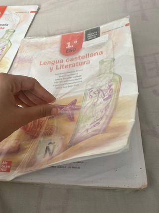 Lengua castellana y Literatura 1.º ESO. Libros
