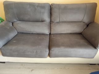 URGE venta
Sofá de 3 plazas gris y beige