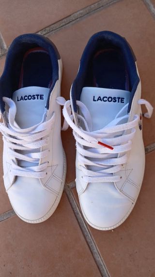 Zapatillas Lacoste Blancas