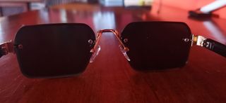 Gafas de sol cuadradas sin montura