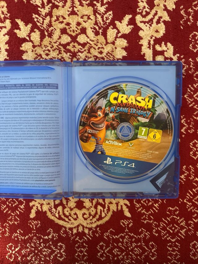 Crash Bandicoot N. Sane Trilogy per PS4