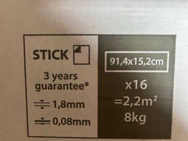 Suelo PVC imitación madera