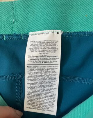 Nike Pro Shorts Azul/Verde