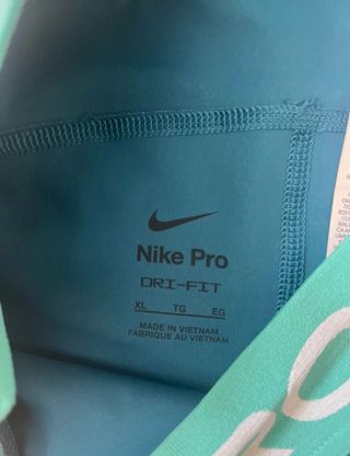 Nike Pro Shorts Azul/Verde