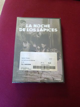 La Noche de los Lápices DVD Hector Olivera